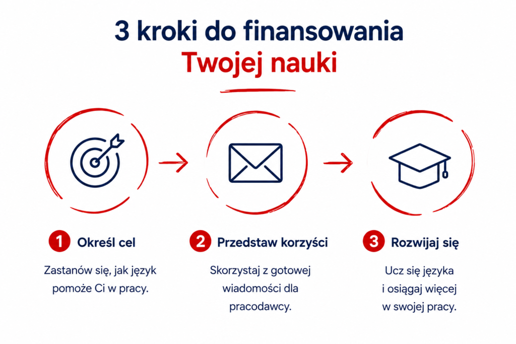 3 kroki do finansowania Twojej nauki języka